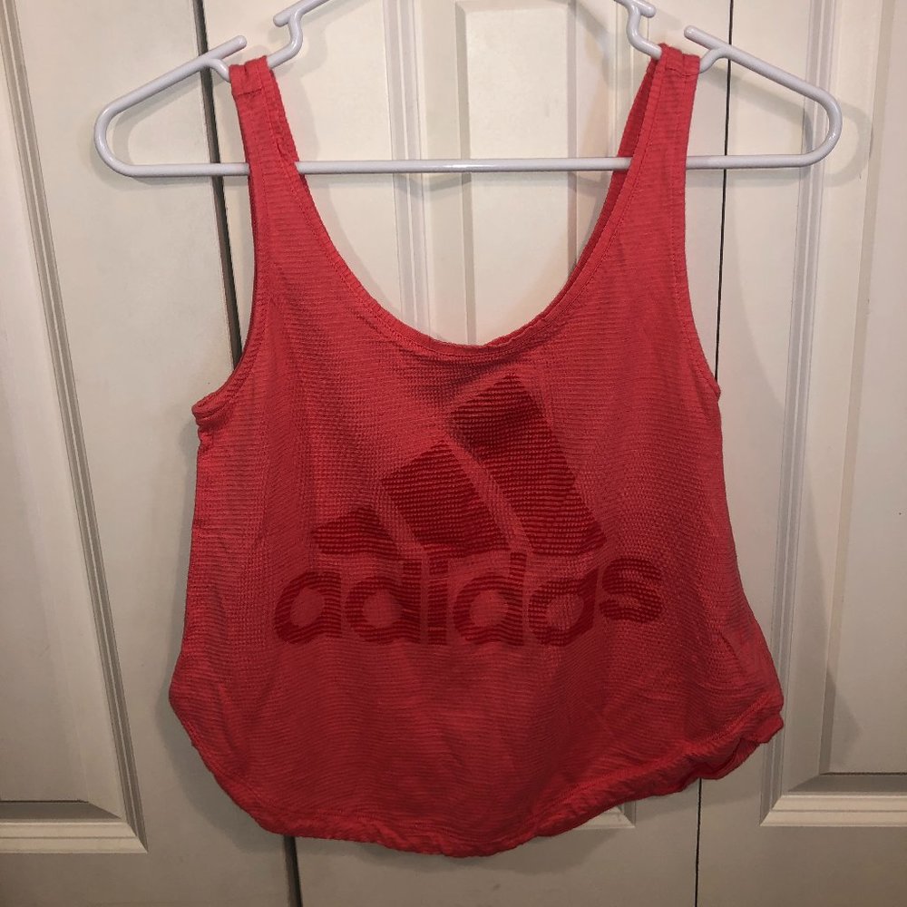 Adidas Sport Tank Top Coral XS